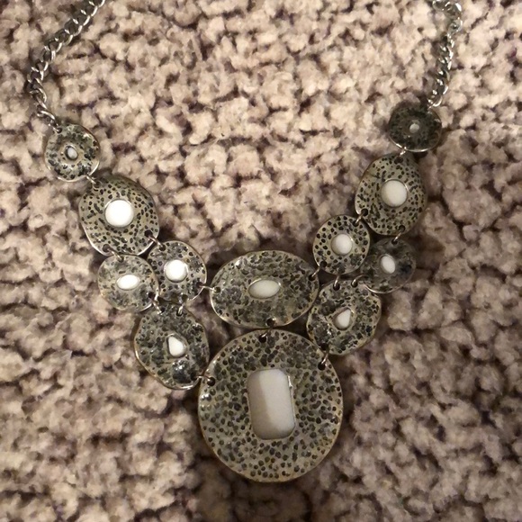 Ruby Rd silver bulky necklace - Picture 3 of 7